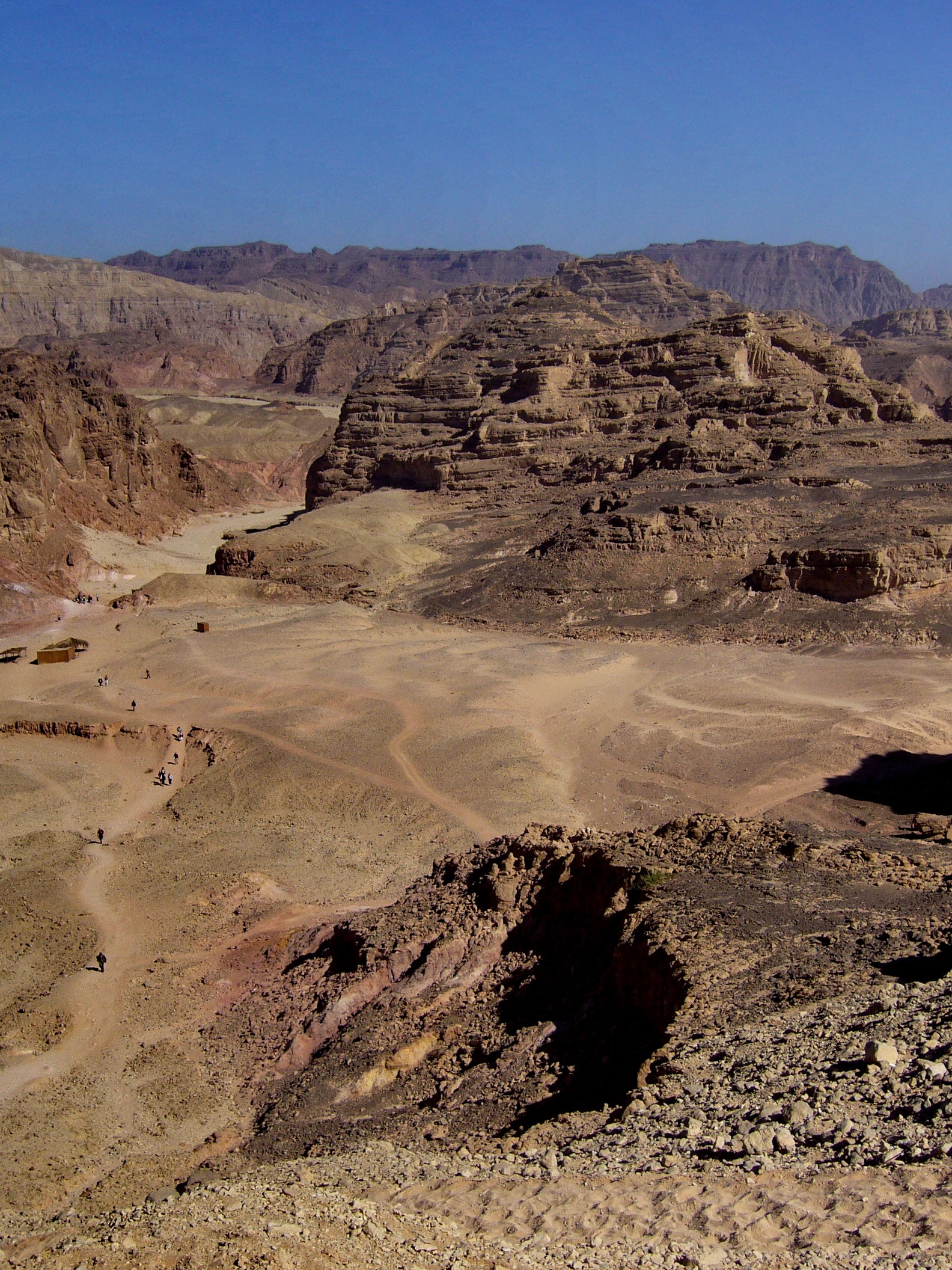 Sinai desert mountain landscape